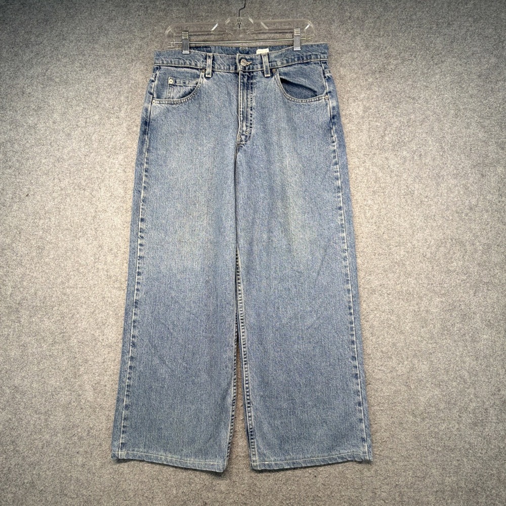 Vintage Levi's L2 Baggy Jeans Mens 32x32 (Fits 32x26) Grunge Made In USA